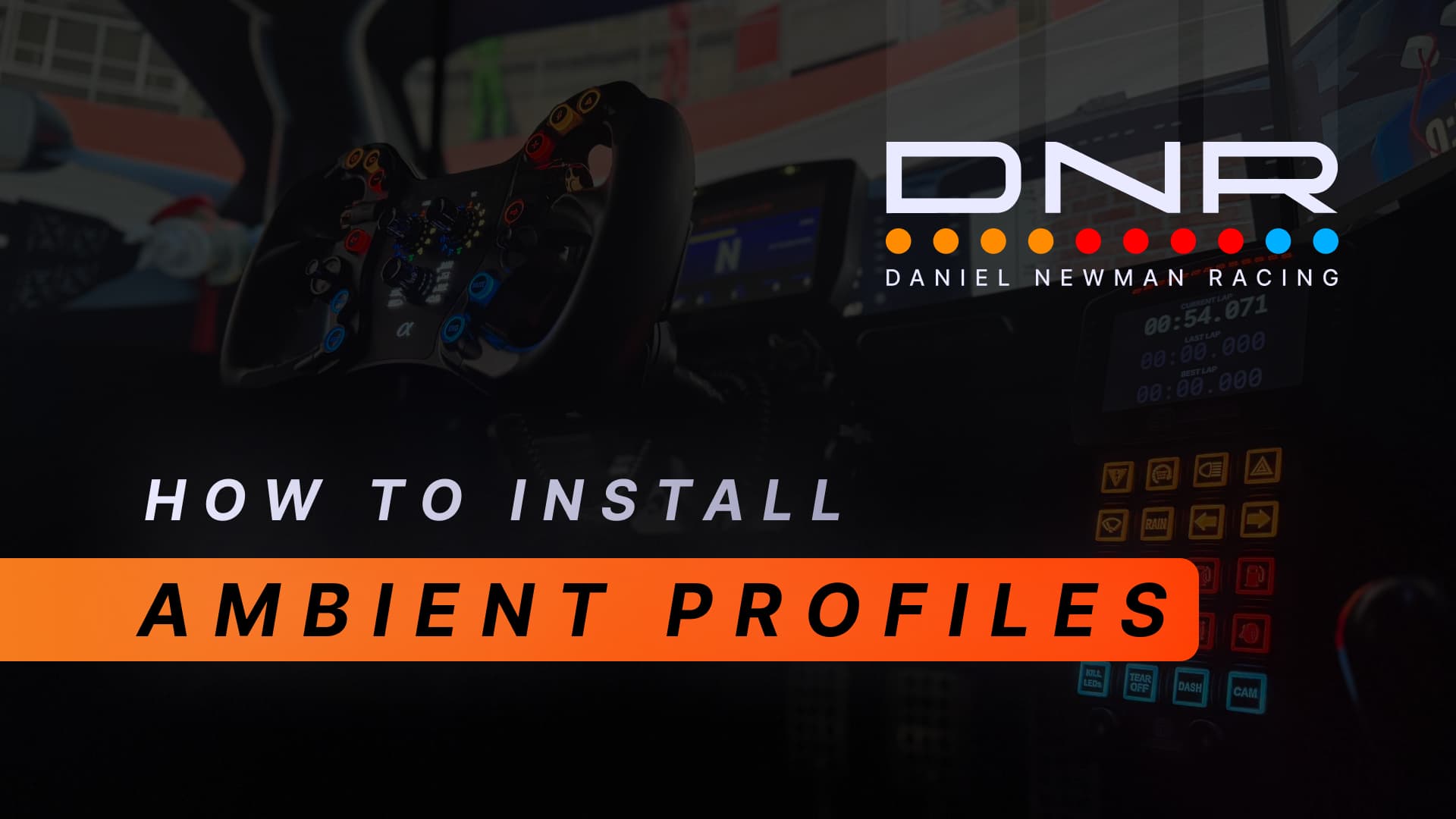 How to Install DNR Ambient Light LED Profile?