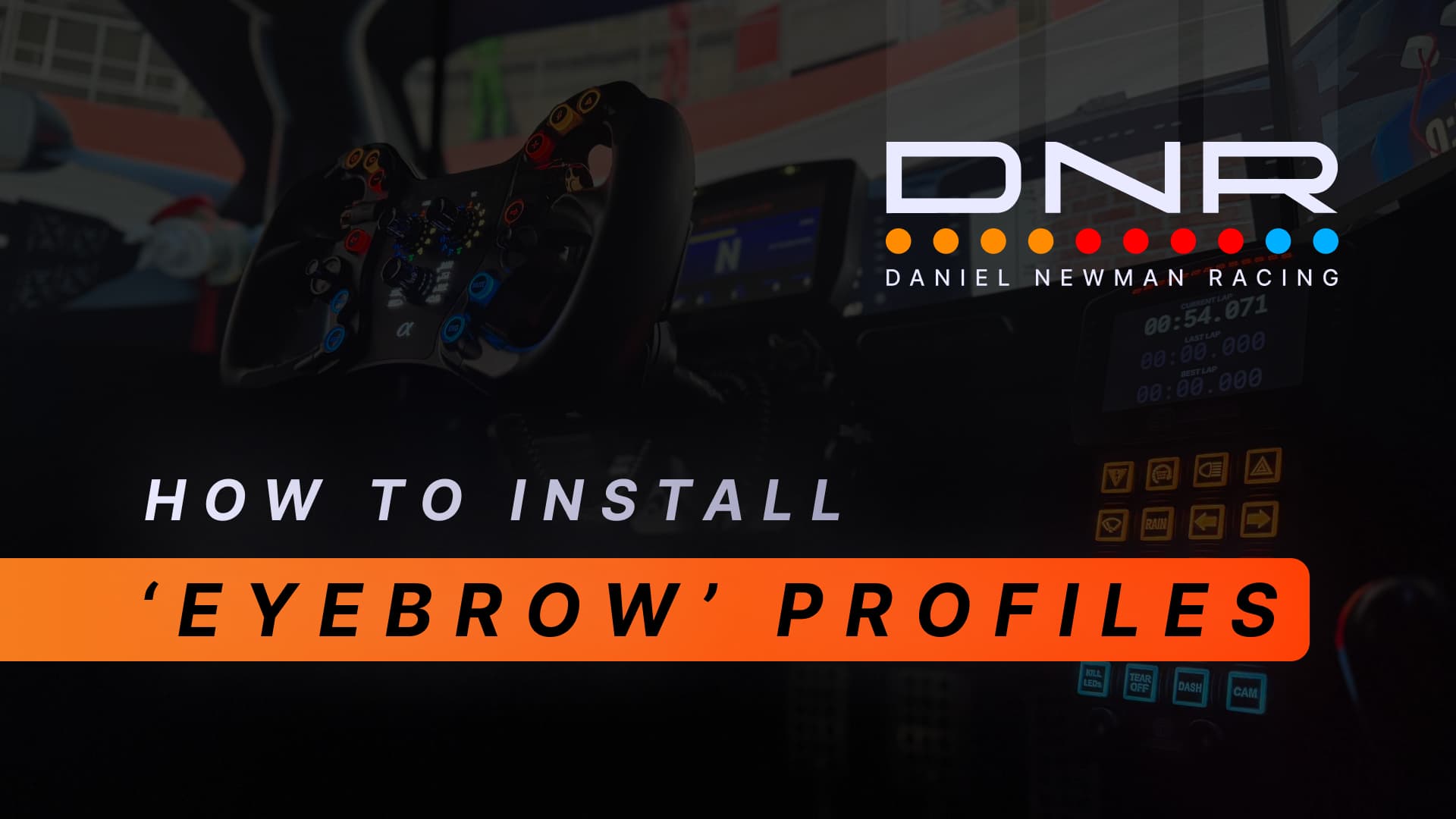 How to Install DNR Brow LED Profile?